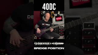 EMG 40DC vs 40DCX Bridge Position