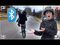 Worlds first bluetooth wheelie bike