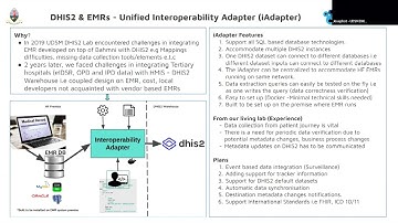WEBINAR Interoperability for Health Information Systems