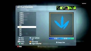 Call of Duty: Black Ops - Emblem Tutorial (Weed/Marijuana Leaf!)
