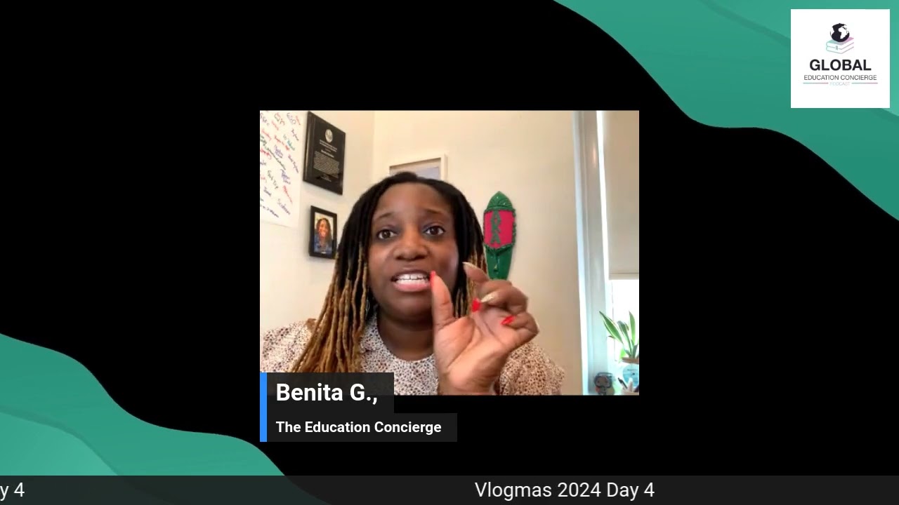 Vlogmas 2024 Day 4 The Education Concierge Version Vlogmas 2024 Day 4 The Education Concierge Version