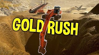 Gold Rush - The Best Gold Paydirt Possible! - Digging to Bedrock - Gold Rush The Game Gameplay screenshot 1