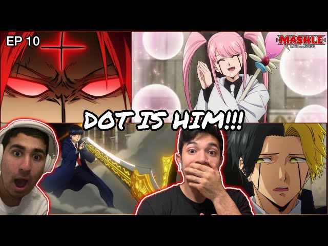 DOT IS HIM!!!  MASHLE: MAGIC AND MUSCLES EPISODE 10 REACTION 