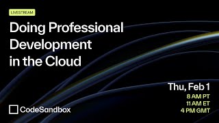 Doing Professional Development in the Cloud