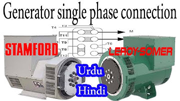 Generator single phase connection urdu/hindi | electrical professional