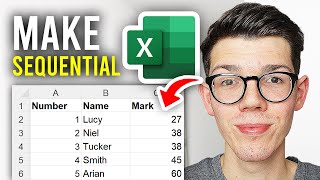 How To Make Sequential Numbers In Excel - Full Guide