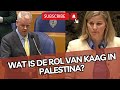 Pvver dennis ram confronteert minister met unwra wat is de rol van kaag in palestina