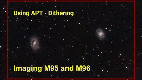 Using APT -  Dithering