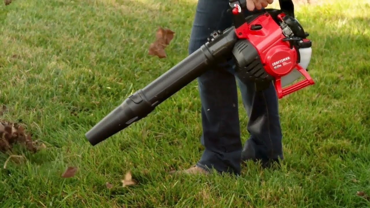 Craftsman 27 Cc 2 Cycle 205 Mph 450 Cfm Gas Leaf Blower W Vacuum Kit