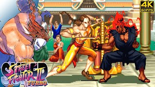 Super Street Fighter II Turbo - Vega (Arcade / 1994) 4K 60FPS