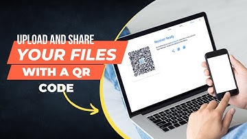 Upload and share your files with a QR Code