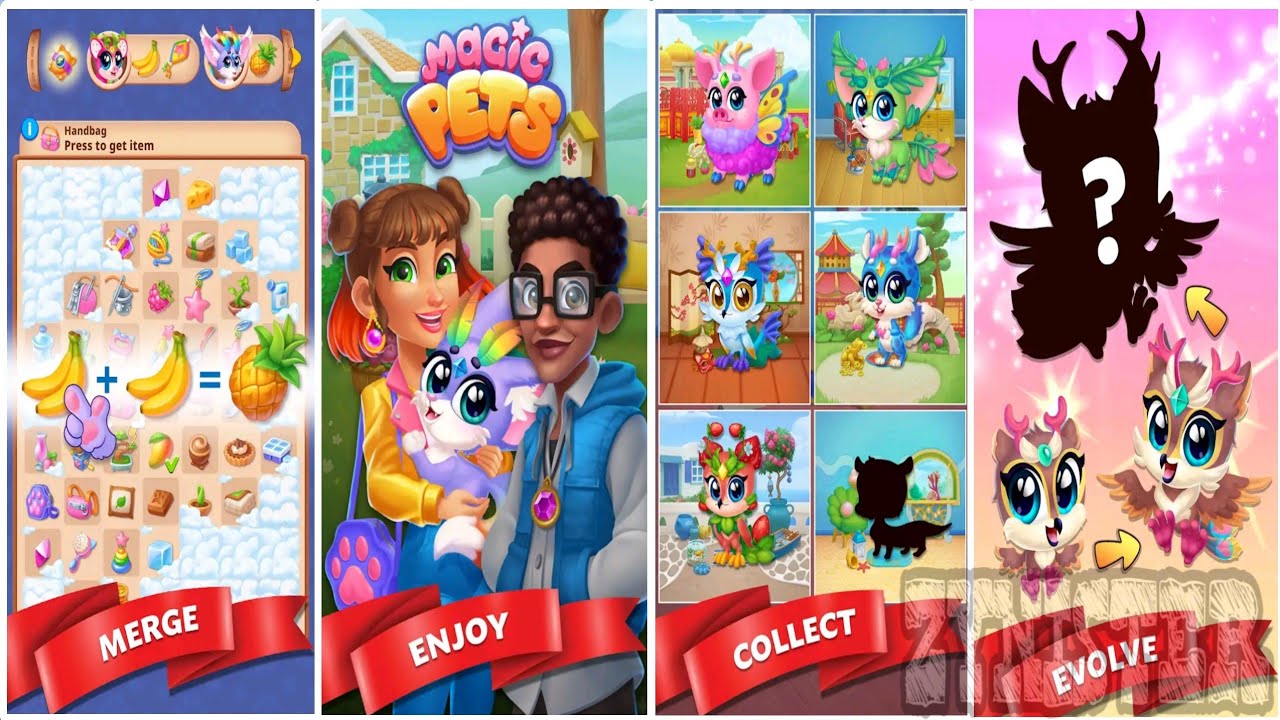 Magic Pets Care and Merge YouTube