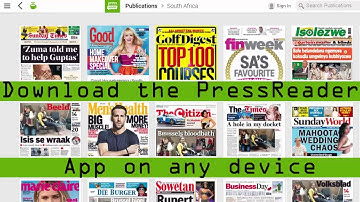 Newspapers & Magazines available on Press Reader