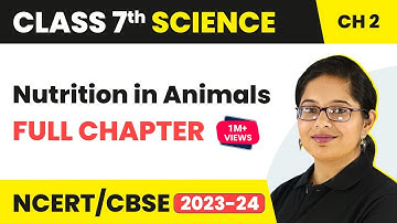 Nutrition in Animals Full Chapter Class 7 Science | NCERT Science Class 7 Chapter 2