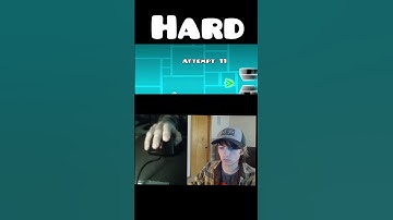 Geometry Dash Impossible Level (?) Dash Orb Challenge Experience #shorts