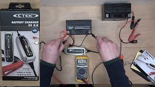 duif scheren te ontvangen CTEK Battery Charger XS 0.8 ACCU Lader voor motorfietsen en brommers -  YouTube