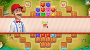 Gardenscapes Level 2040 Walkthrough "No Boosters Used"