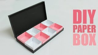 How to make Organizer Box -  Paper Crafts Ideas for Projects