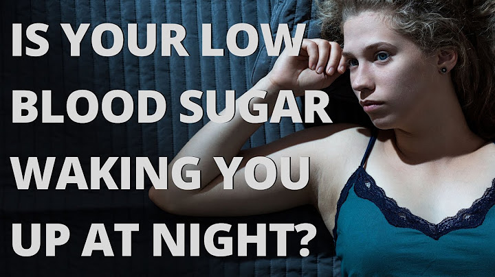 What to do for low blood sugar at night