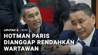 Hotman Paris Dianggap Rendahkan Wartawan | Liputan 6