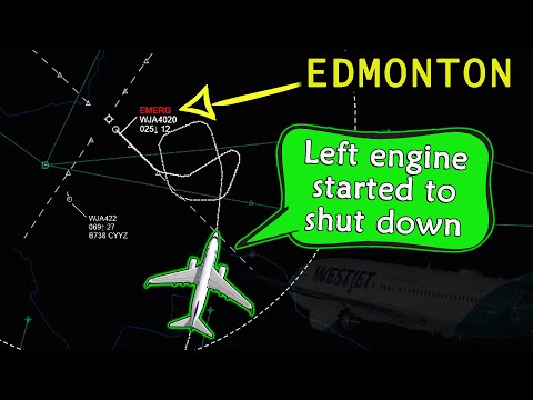 Westjet B737 has