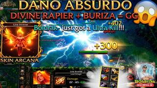 🔥 LINA DELETOU TODO MUNDO: COMBO DE DANO ABSURDO 💀 GAMEPLAY LINA DOTA 1 2026