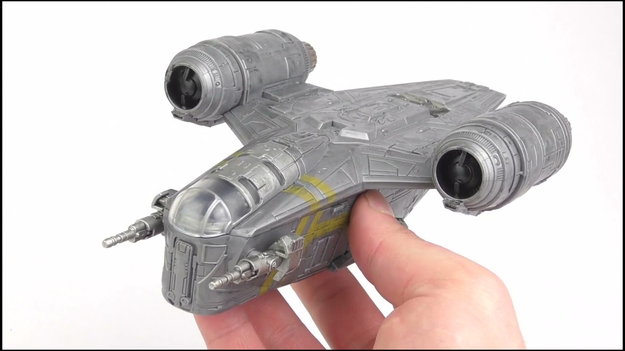 THE MANDALORIAN Micro Galaxy Squadron Razor Crest Toy Review