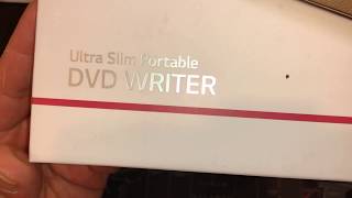 LG 8x Ultra Slim External DVD Burner with M-Disc (05-2018)