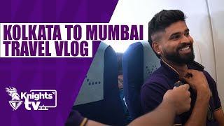 Kolkata to Mumbai: Travel Vlog 🛩 | #KnightsTV | TATA IPL 2024