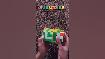 4x4 cube pr cube in a cube pattern bna ya#rubikscube #foryou #puzzle