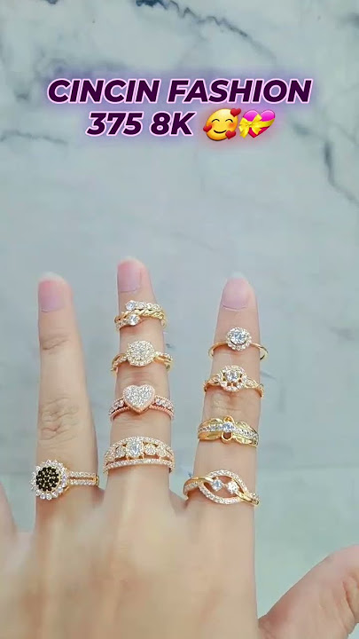 Agustus 2025Cincin fashion emas 375 8kTelunjuk Atas bawah1 28gr Rp 1 050 000 ring 13 10