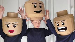 How to make a cardboard Brickhead costume