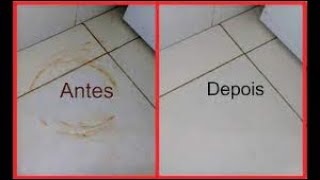 REMOVA FERRUGEM DO SEU PISO FÃCIL FÃCIL
