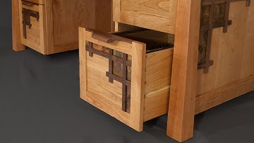 Drawer and Handle Build - Executive Desk Part 7
