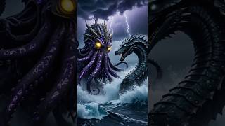 KRAKEN vs LEVIATHAN 🐙🐉 | The Ocean's Ultimate Battle