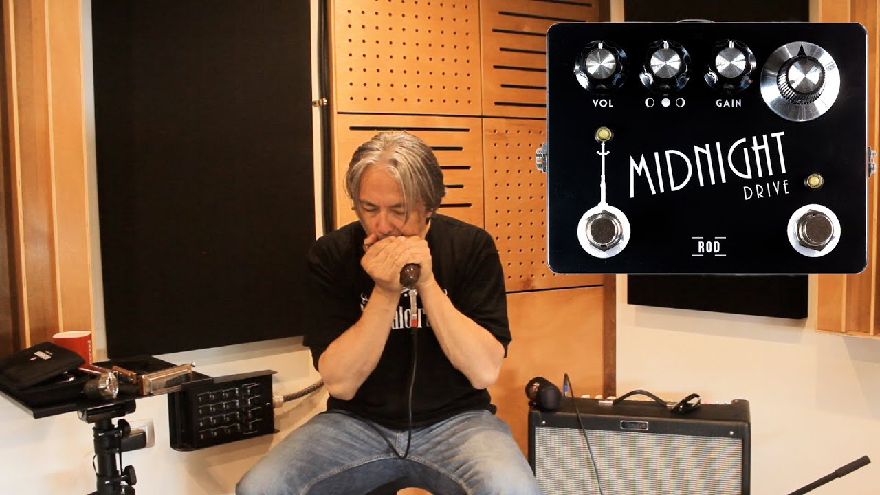 Harp ROD Effects. Midnight Drive. Transparent Overdrive Harmonica