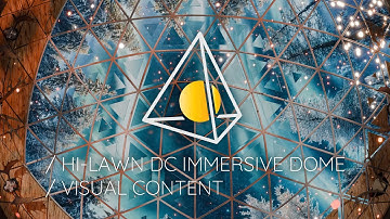 Visual Content for Hi-Lawn DC Immersive Projection Dome Lounge