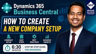 Dynamics 365 Business central - How to create a new company setup