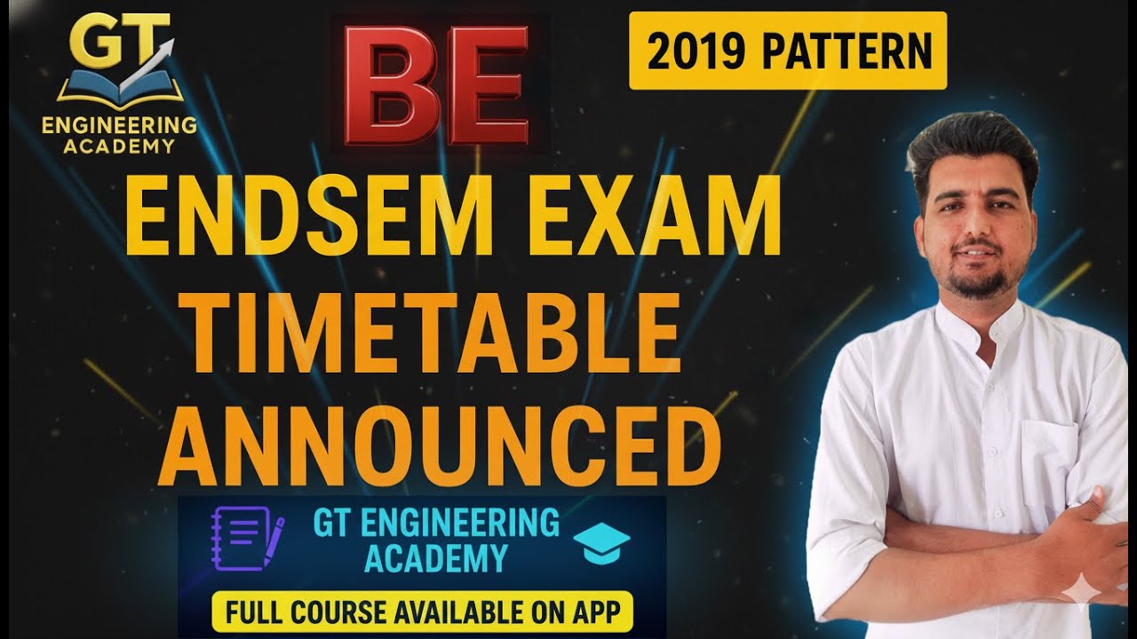 SPPU BE Exam Timetable is Out!