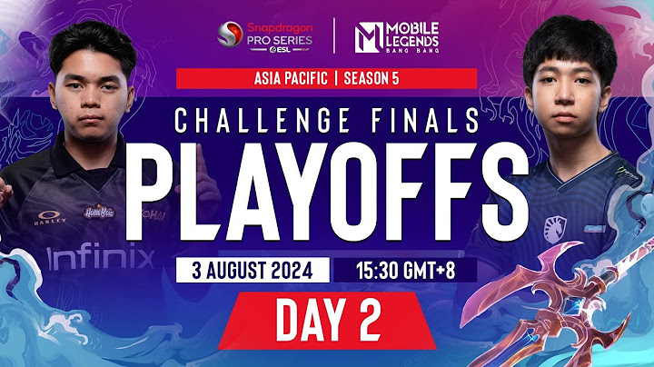 🔴 [EN] AP Mobile Legends: Bang Bang | Snapdragon Mobile Challenge Finals Playoffs | Season 5 Day 2
