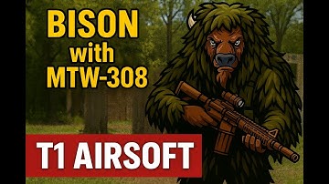 DMR Ghillie is Sneaky with MTW-308 #airsoft