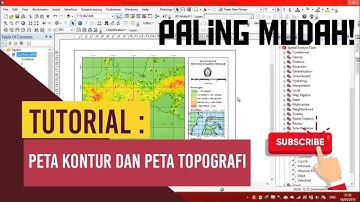 Cara Membuat Peta Kontur dan Peta Topografi Menggunakan ArcGIS 10 [Tutorial]