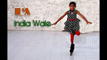 India Wale|| Happy New Year || Inline Skating - Dance || Hiten Dance Academy