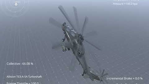 Silantro Unity3D Helicopter Toolkit: WZ-10 Flight Test