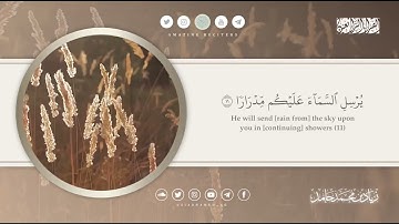 سورة نوح (كاملة) 🌿|القارئ زياد محمد حامد 🌿