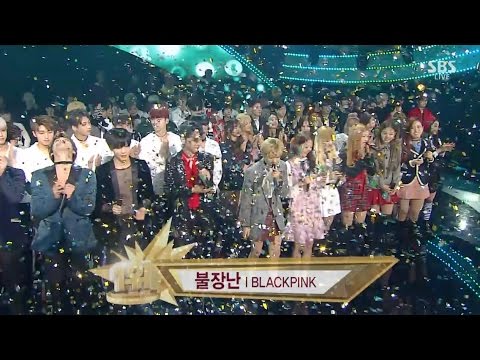 BLACKPINK - 불장난 (PLAYING WITH FIRE) 1127 SBS Inkigayo : NO.1 OF THE WEEK