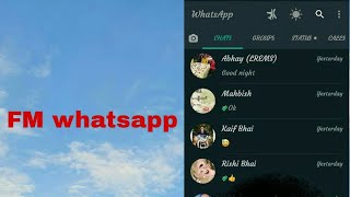 How To download FM whatsapp latest version. screenshot 5