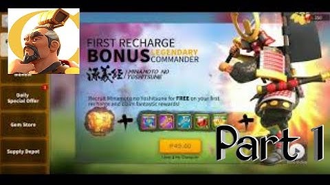 RISE OF KINGDOMS - Gameplay Part 1 (Android,IOS)