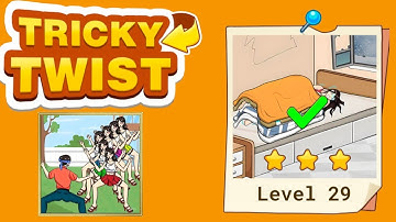 Tricky twist puzzle level 29 solution walkthrough 