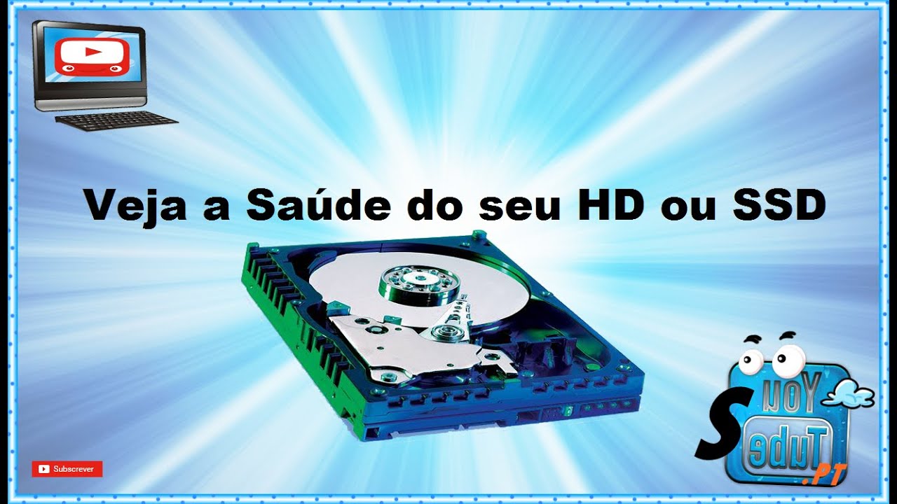 Como verificar a saúde do seu HD ou SSD (SEM PROGRAMAS) - YouTube